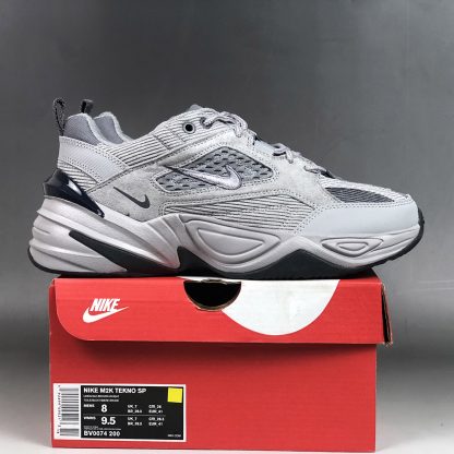 nike m2k tekno dark grey