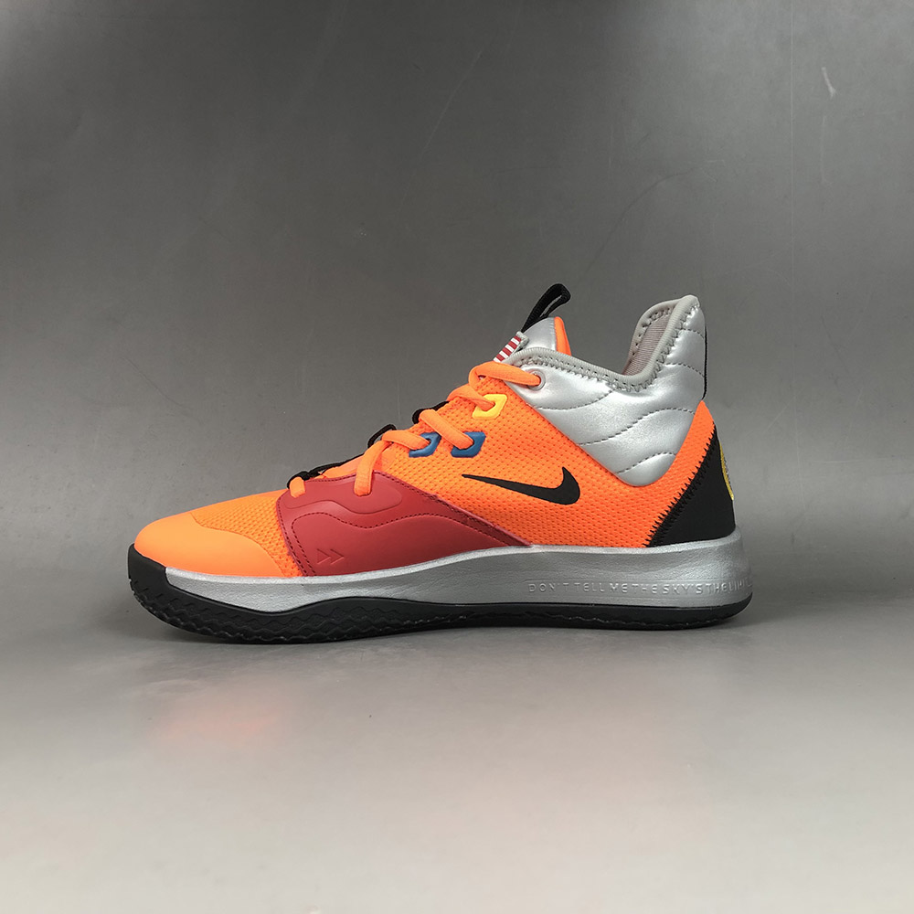 nike pg 3 nasa total orange