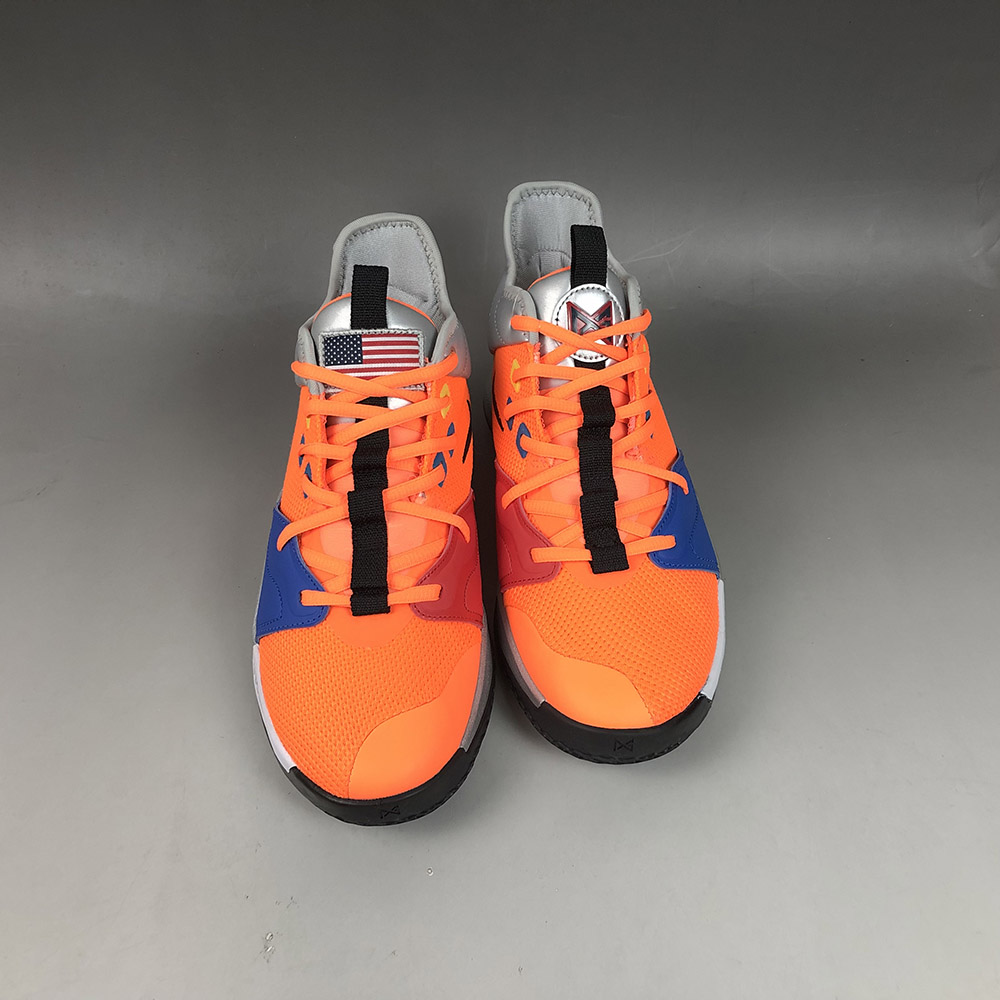 nike pg 3 nasa total orange