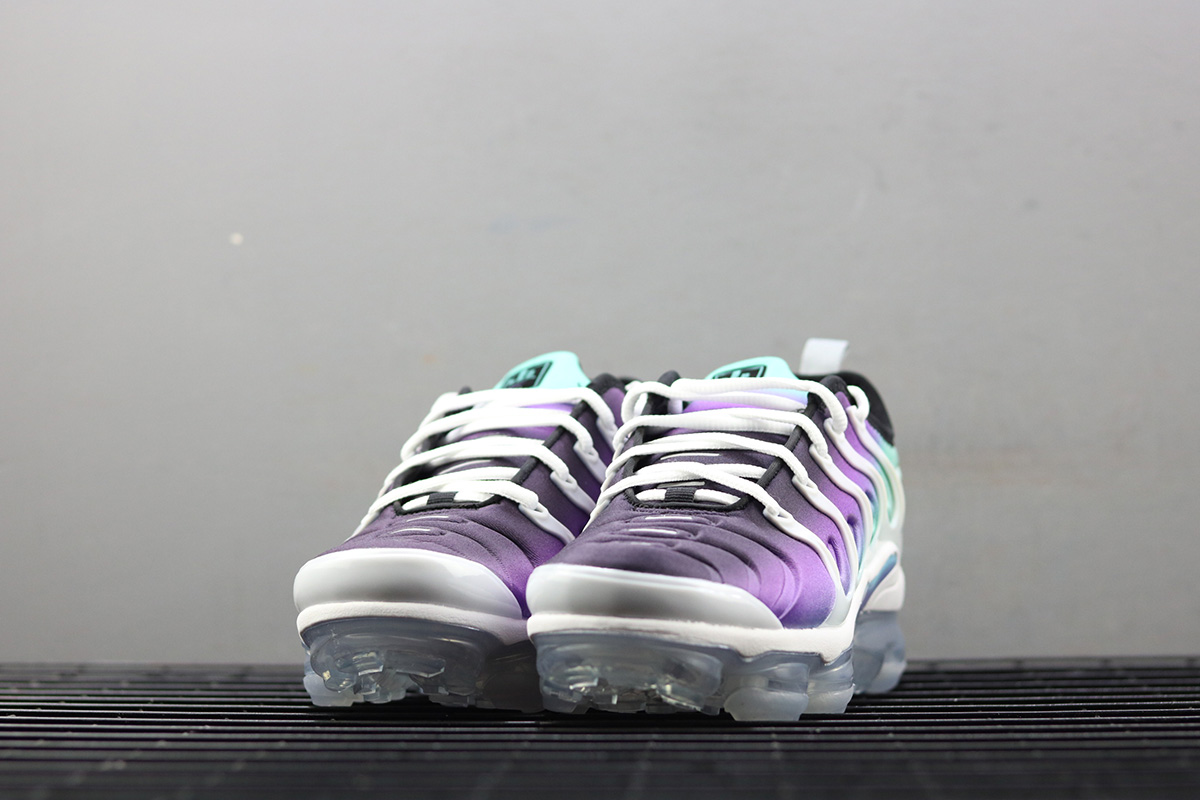 vapormax plus white fierce purple