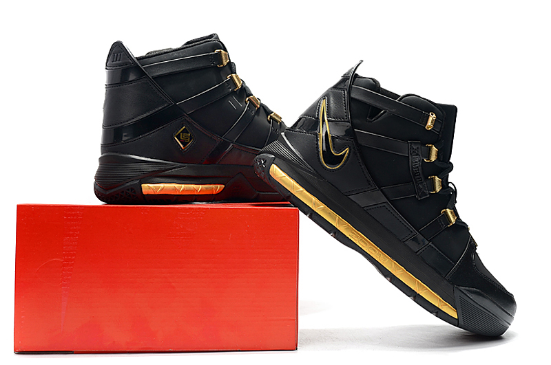 lebron 3s black and gold