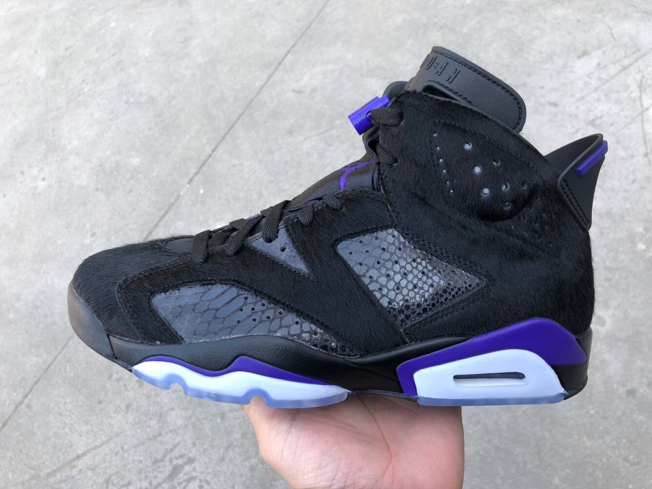 jordan retro 6 pony hair