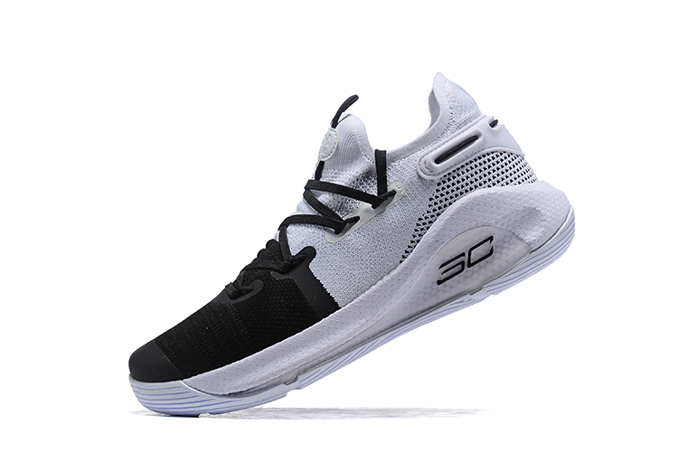 curry 6 white black