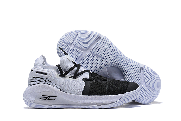 curry 6 black white