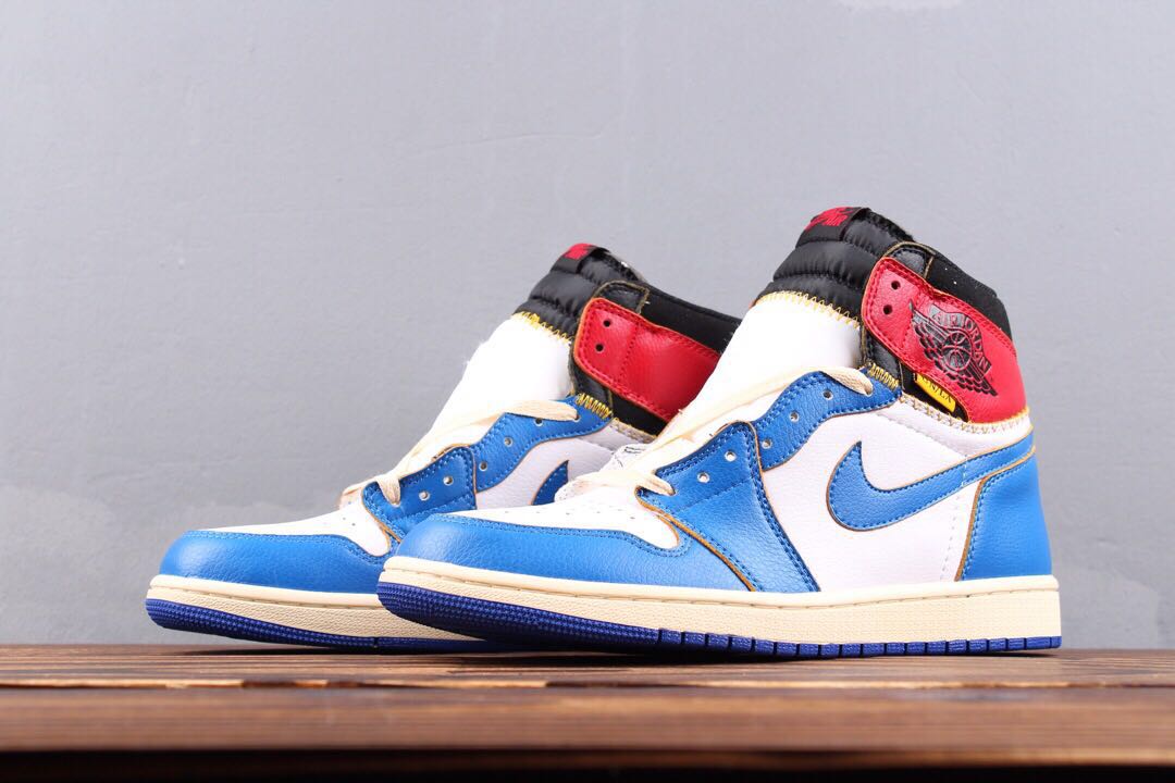 air jordan 1 retro red and blue