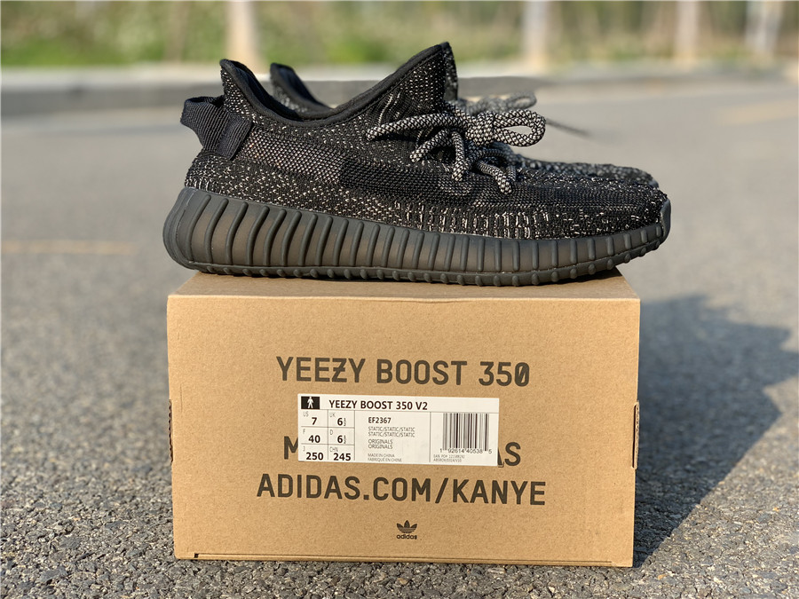 yeezys static black