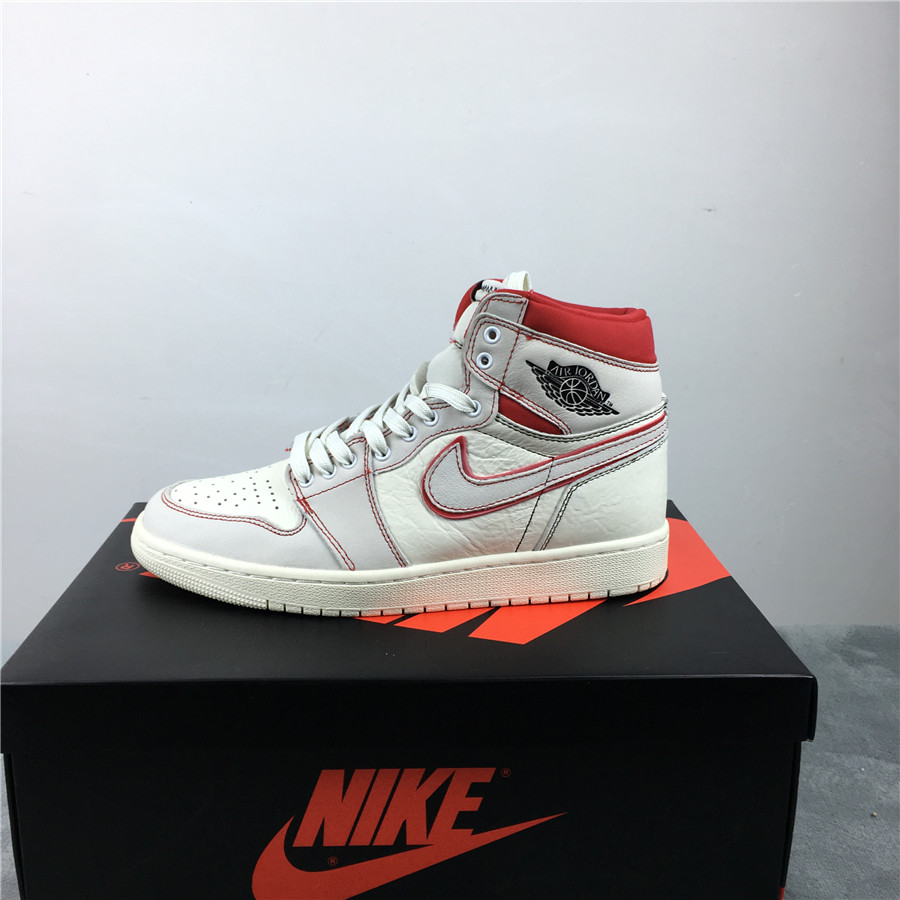 air jordan 1 sail university red