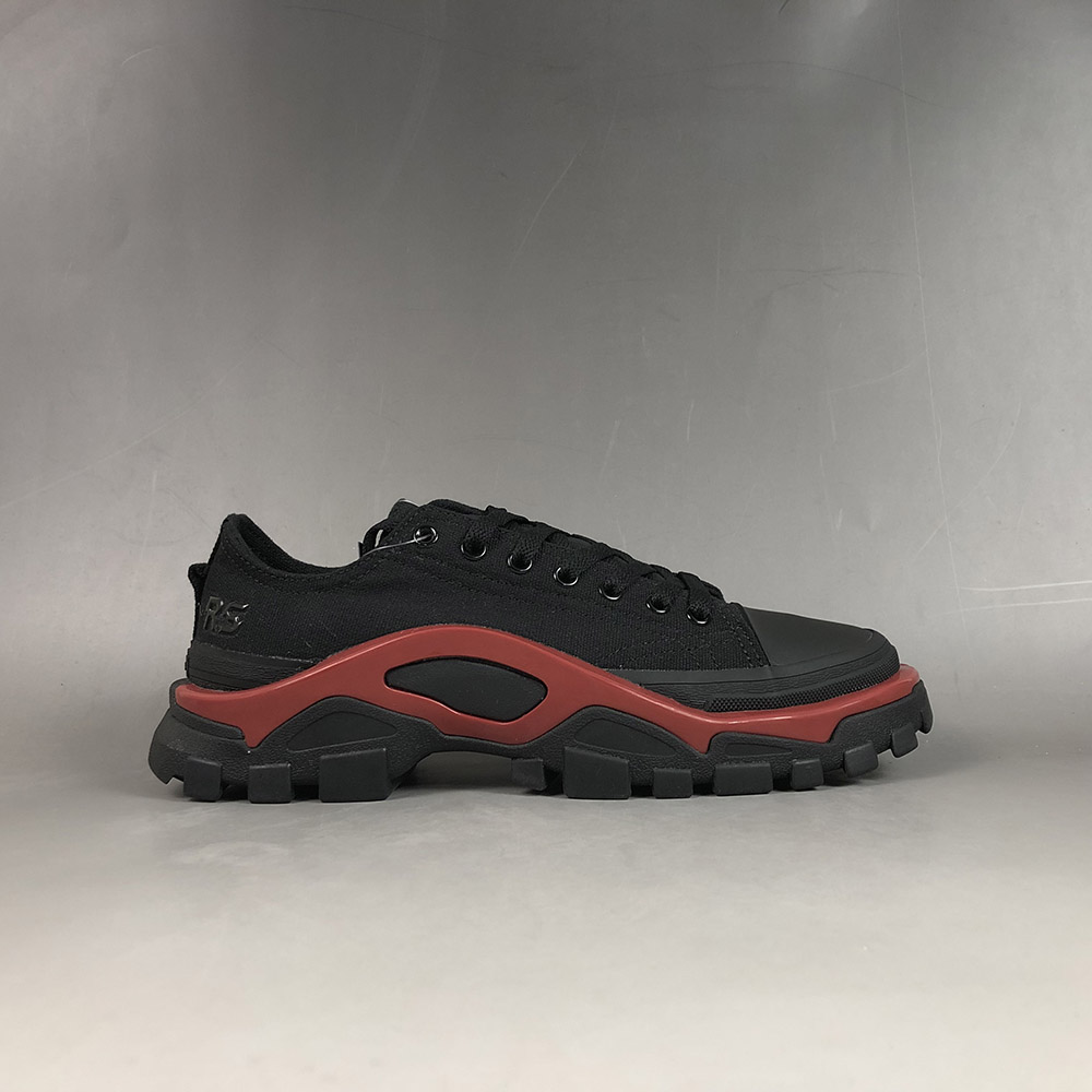 raf simons new runner black