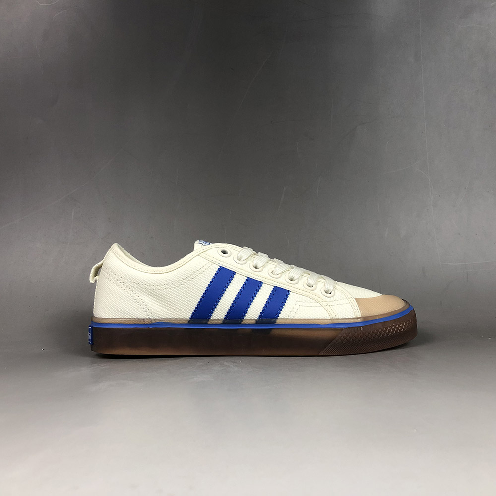 adidas nizza off white blue