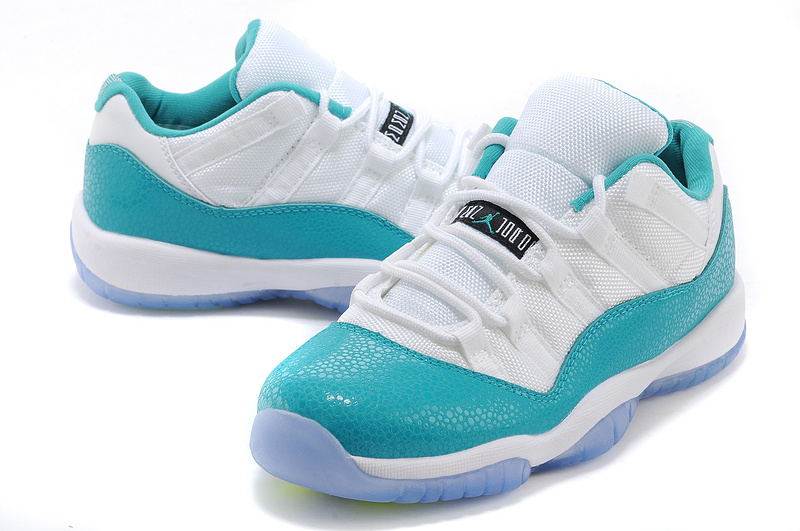 aqua blue and white jordans