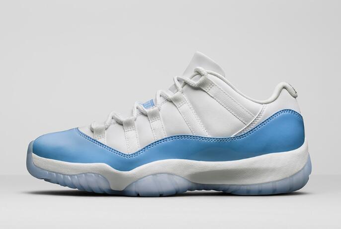 jordan 11 white and university blue