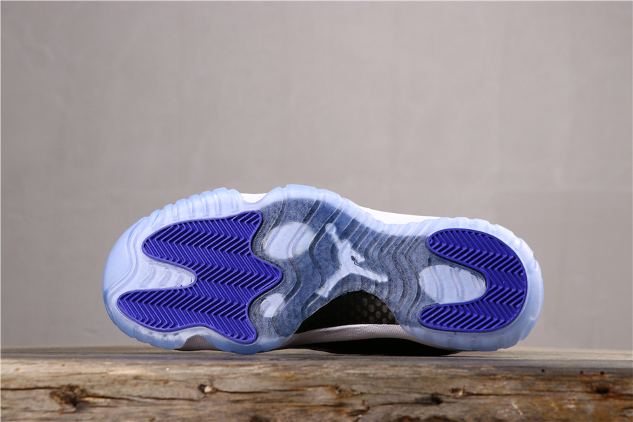 jordan 11 black and purple
