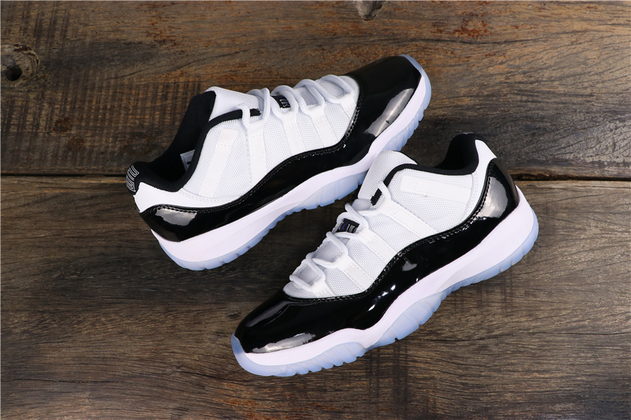 Air Jordan 11 Retro Low “Concord” White/Black-Dark On Sale Sole Line