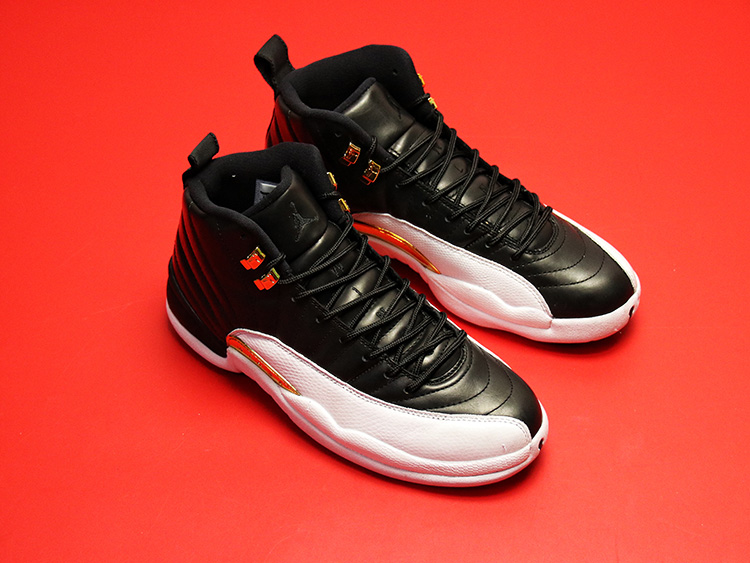 jordan 12 wings black and gold