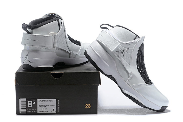 jordan 19 black white