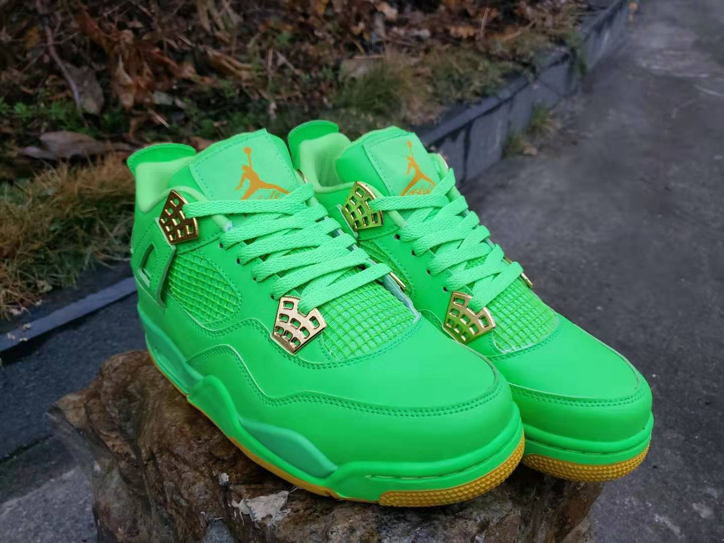 jordan 4 green