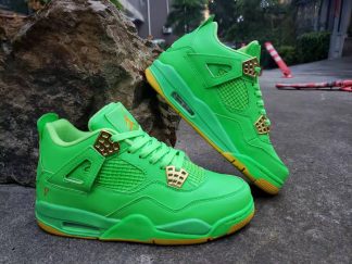 jordan 4 green orange