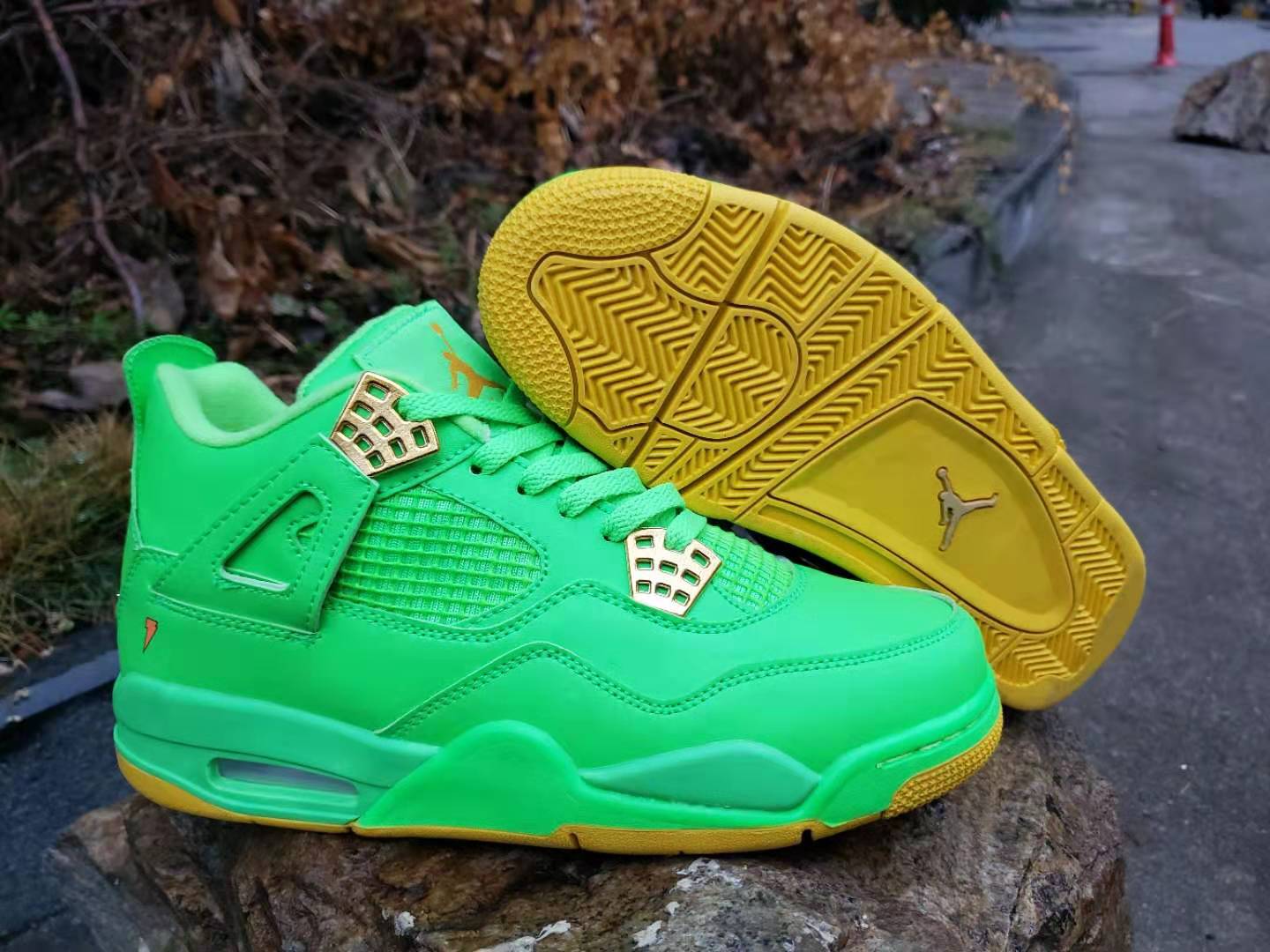 jordan 4 green