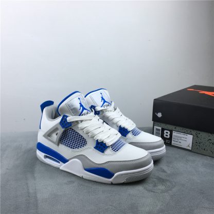 military blue jordan 4