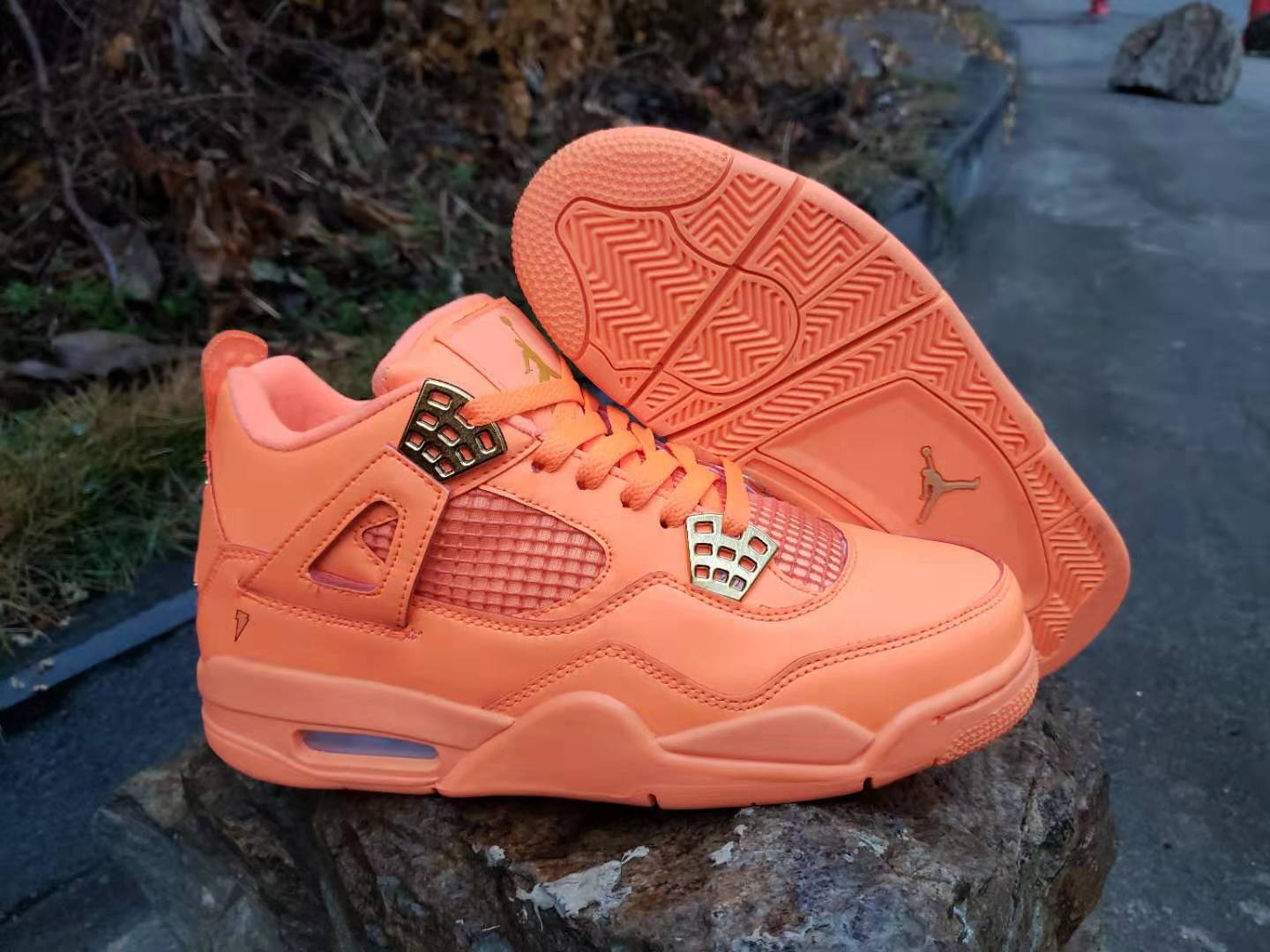 air jordan 4 orange