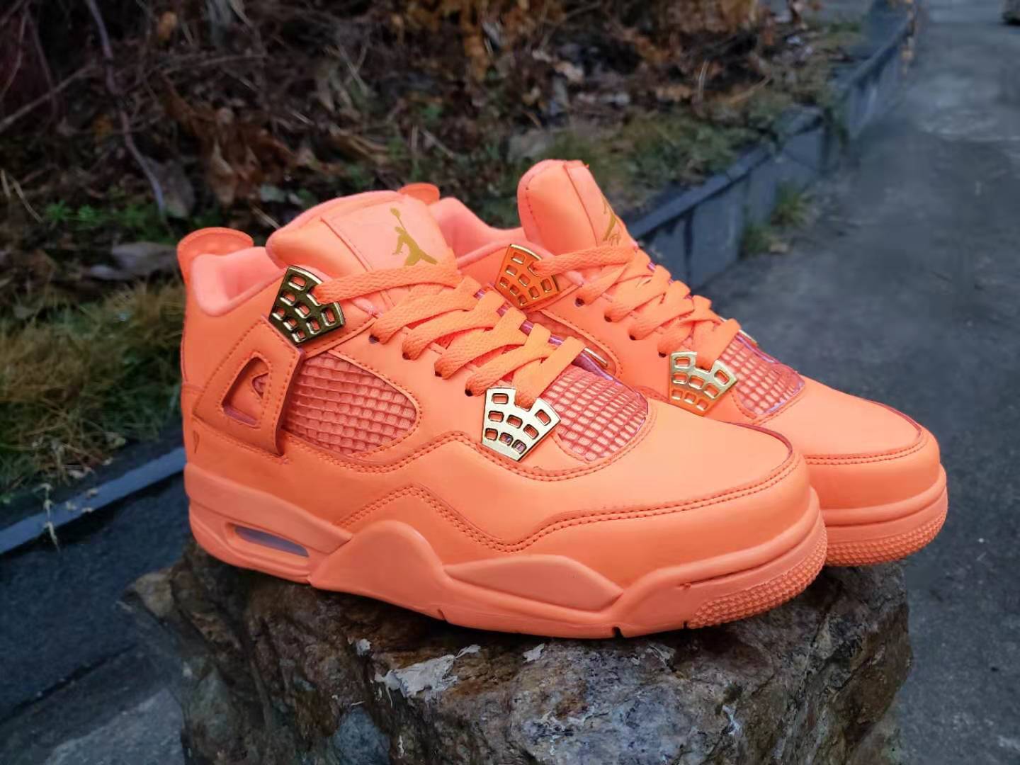 air jordan retro 4 orange