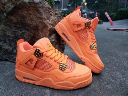 jordan 4 metallic orange for sale