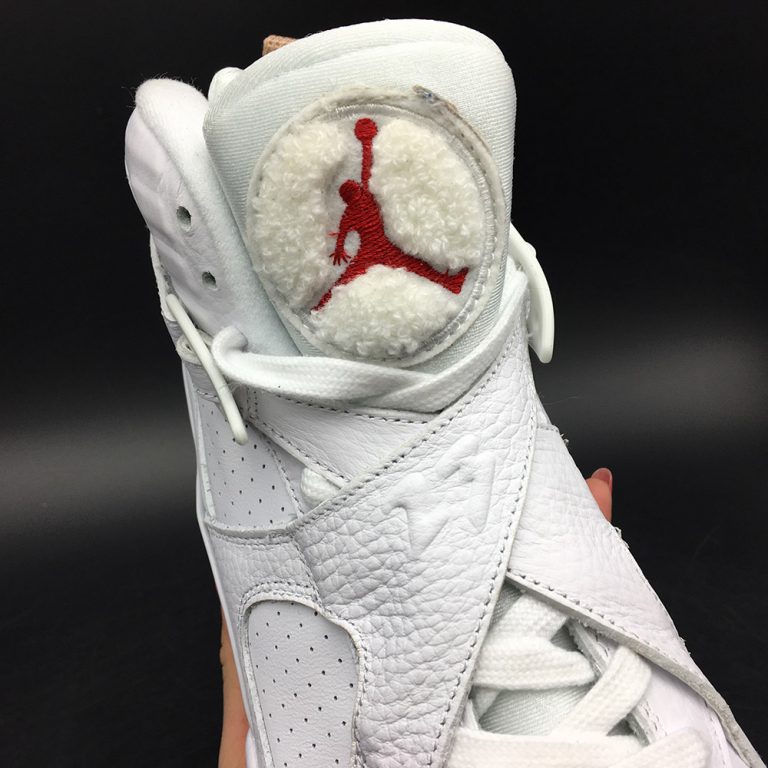 air jordan 8 white ovo