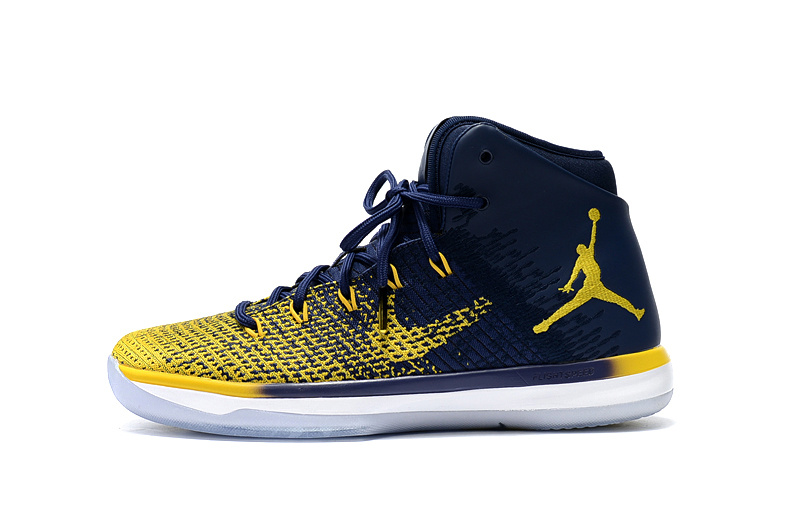 Air Jordan XXX1 “Michigan” Blue/Maize 