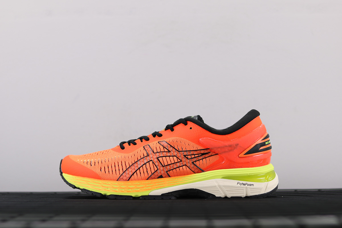 gel kayano 25 shocking orange