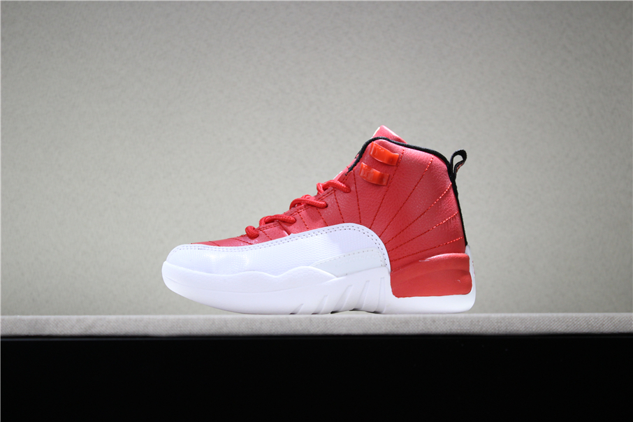 kids red jordan 12