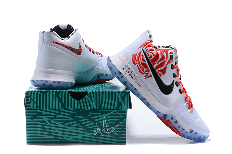 kyrie 3 mom red rose