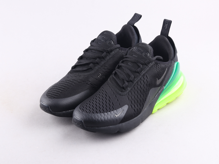 nike react element 270 black volt black