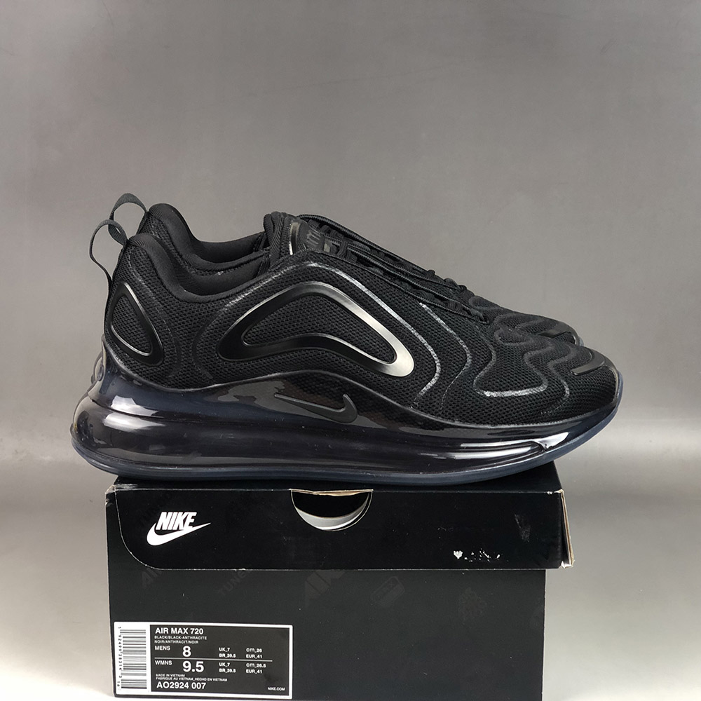 nike air max 720 mens black