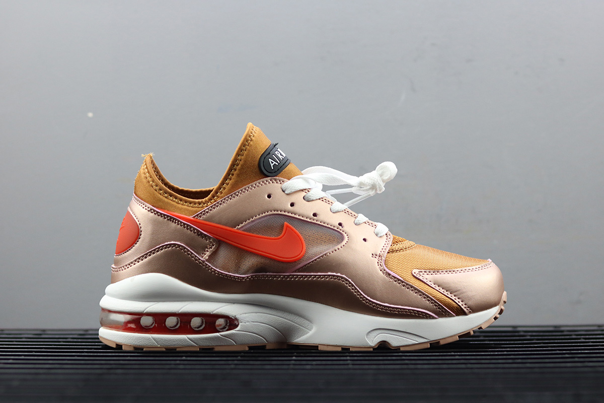 Nike Air Max 93 Rose Gold/Brown-White 