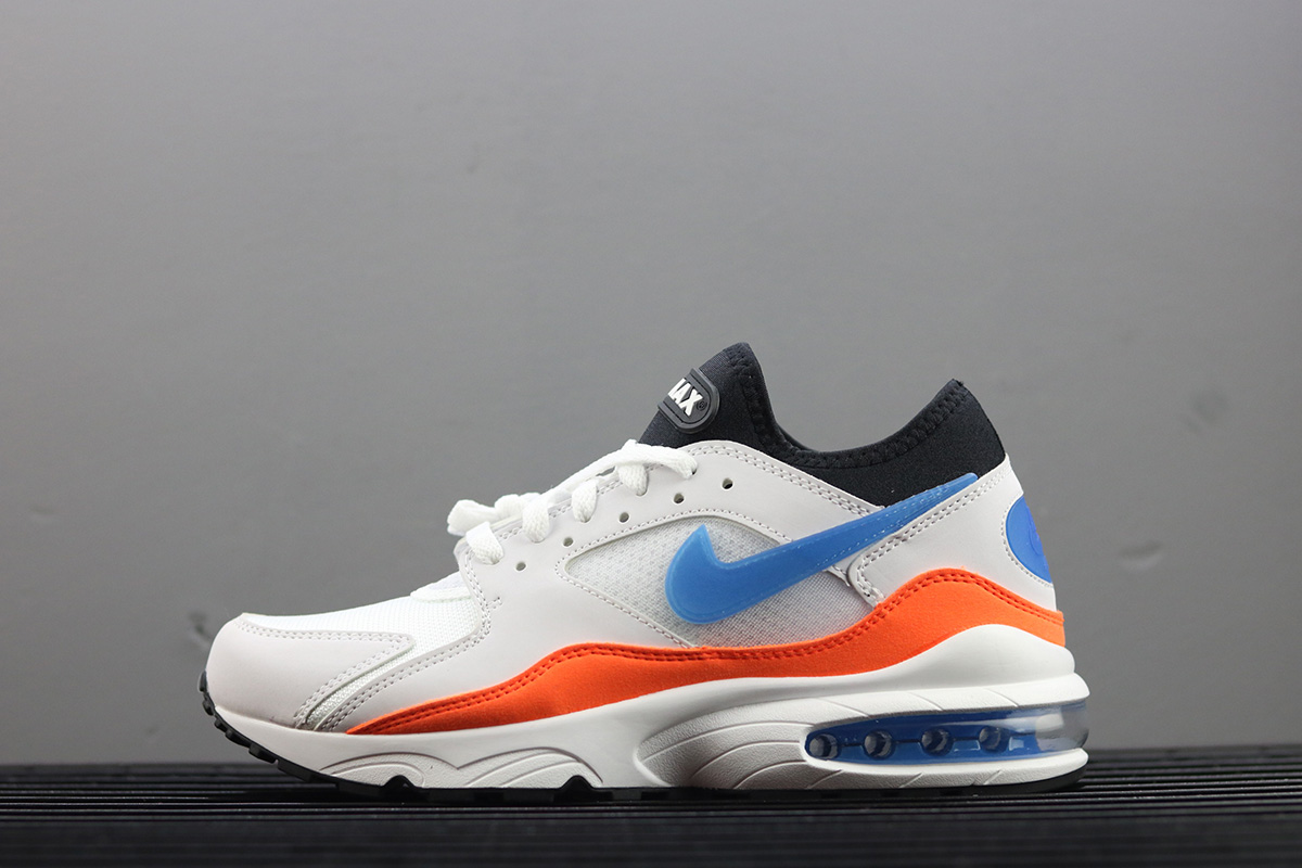 nike air max 93 blue nebula total orange