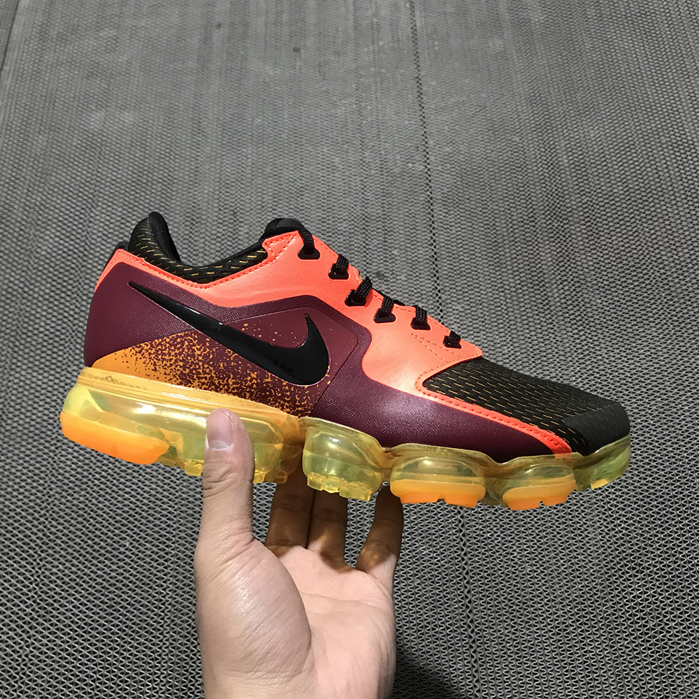 vapormax orange black