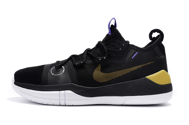 kobe black gold shoes