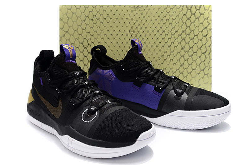 black and gold kobe shoes