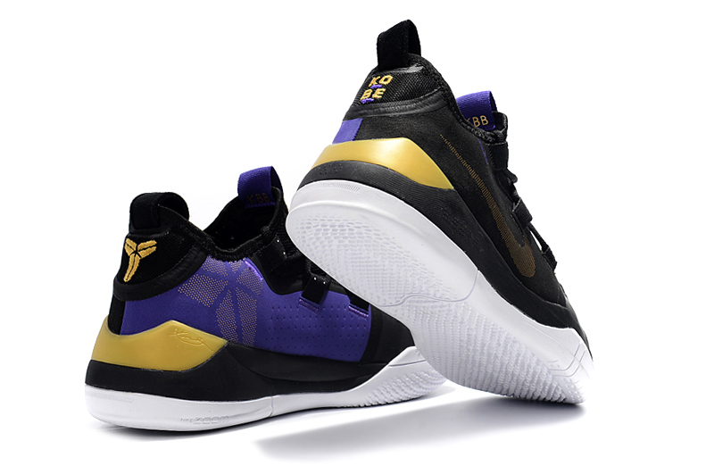 black and purple kobe shoes