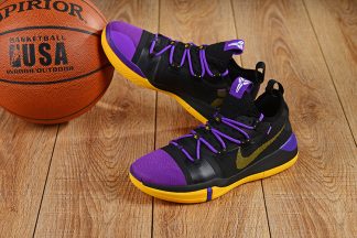 Nike Zoom Kobe 12 AD EP Black Purple Yellow Men Shoes - Sepsport