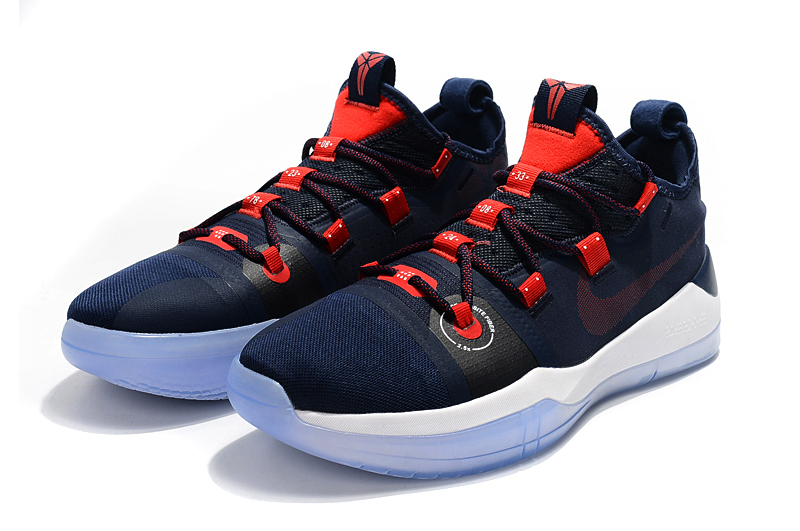Nike Kobe AD Navy Blue/Red-White On 
