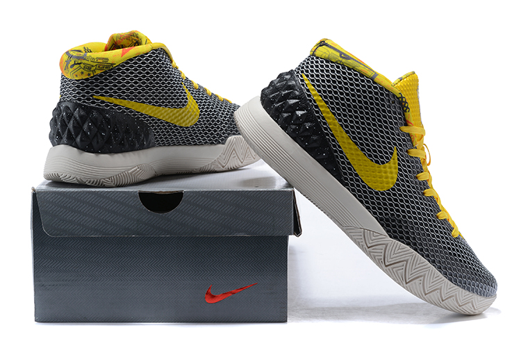 kyrie 1 yellow grey