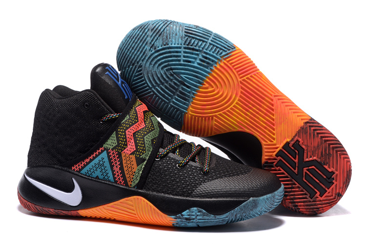 Nike Kyrie 2 “BHM” Black Multi-Color 