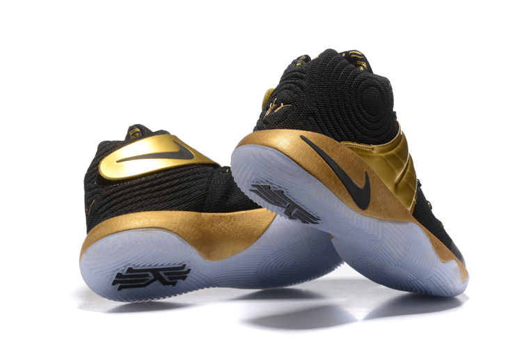 Nike Kyrie 2 'Finals' Black Gold PE On 