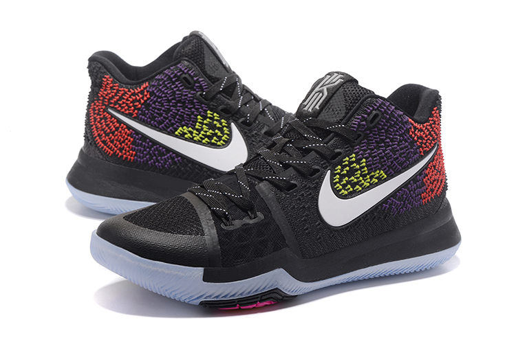 kyrie black and purple