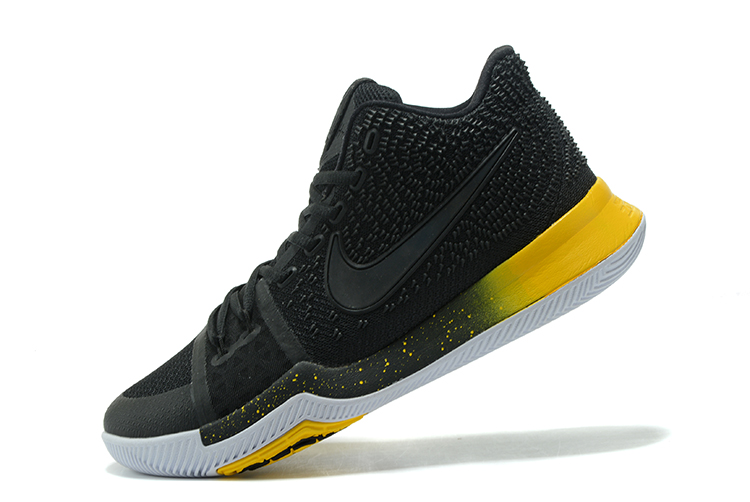 kyrie 3 black and yellow