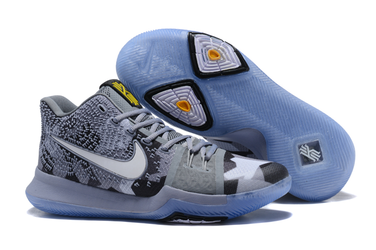 grey kyrie 3