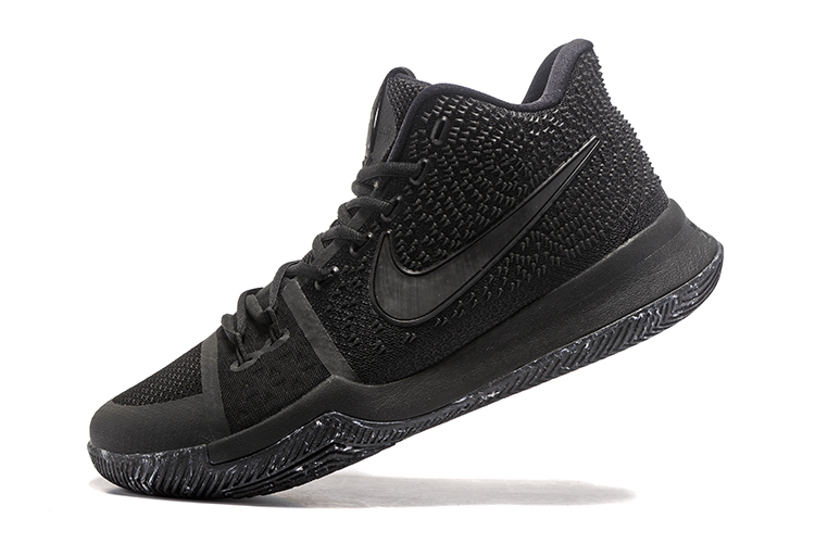black kyrie sneakers