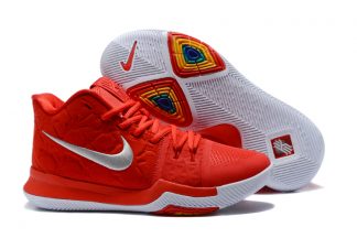 kyrie 3 red and white