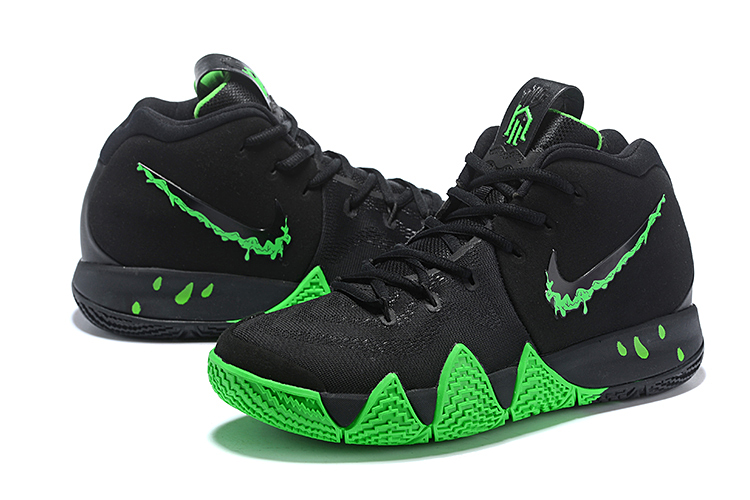 nike kyrie 4 black and green
